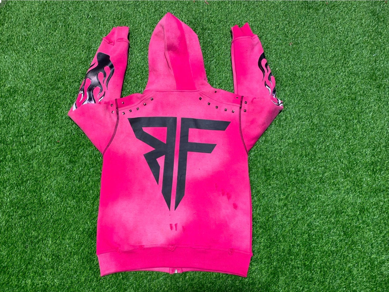 Pink zip up RESILIENT FEARS